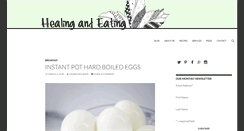 Desktop Screenshot of healingandeating.com